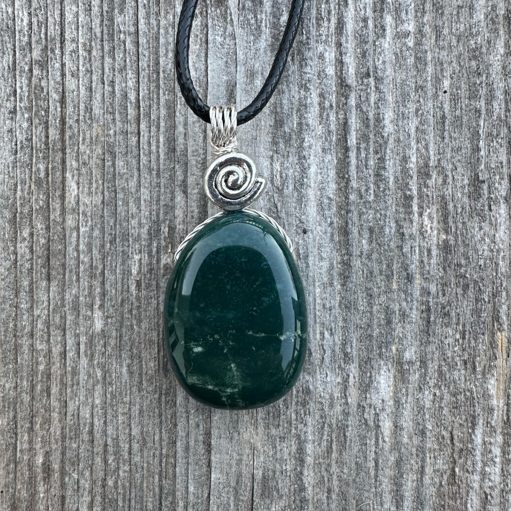 Bloodstone Necklace - Mystic Stone